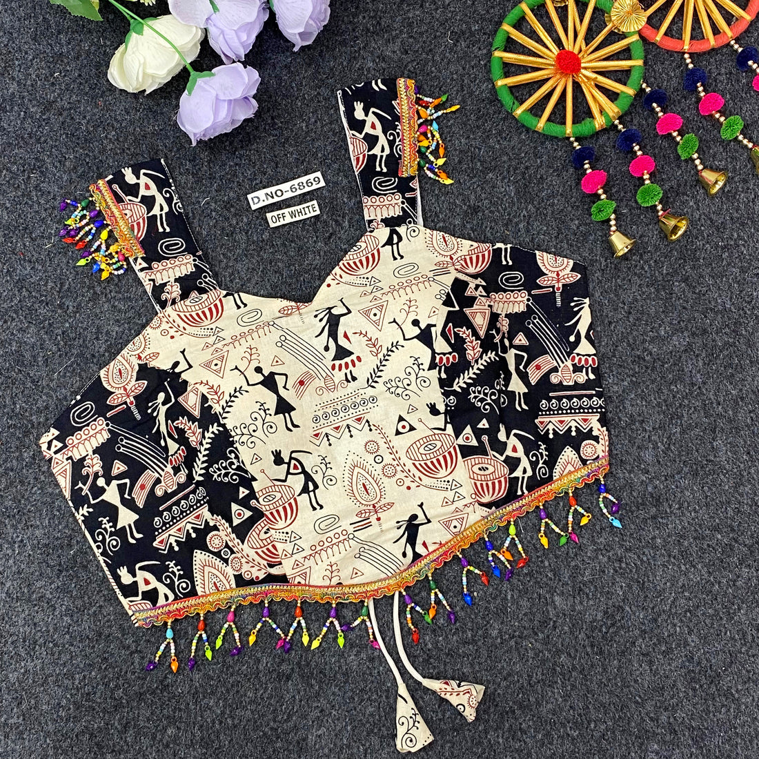 Navratri Spaghetti Cotton Print AD9021